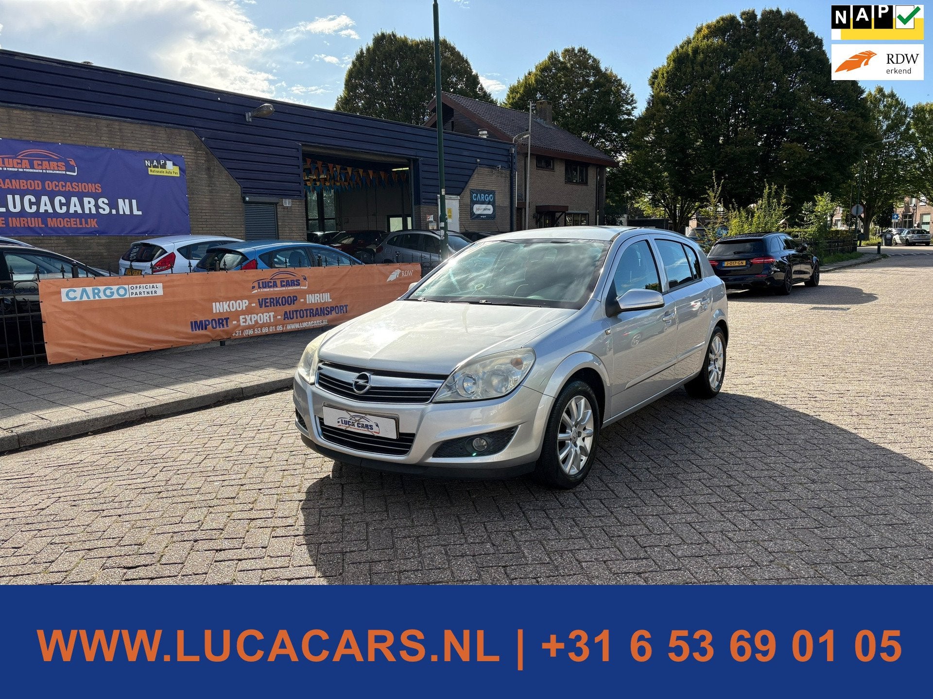 Opel Astra 1.8 Temptation NIEUWE APK !, Gebruikt, Lichtsensor, Bedrijf, Euro 4