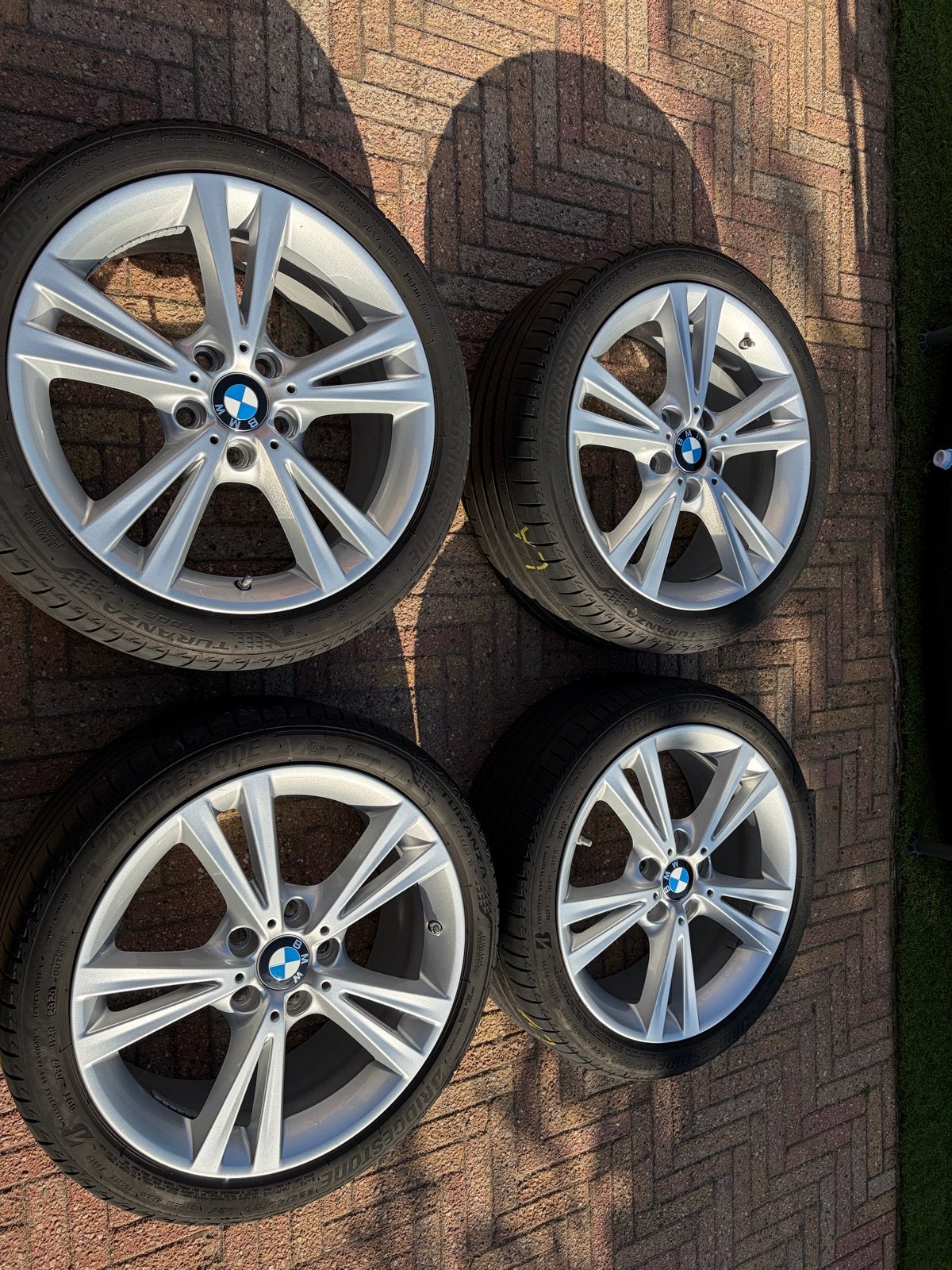 BMW 1 serie 18 inch velgen F20 .21 zomerbanden, Auto-onderdelen, Ophalen, 18 inch, Gebruikt, Banden en Velgen