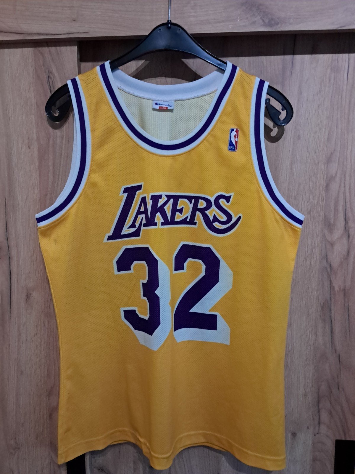nba champion vintage shirt lakers, Verzenden, Kleding