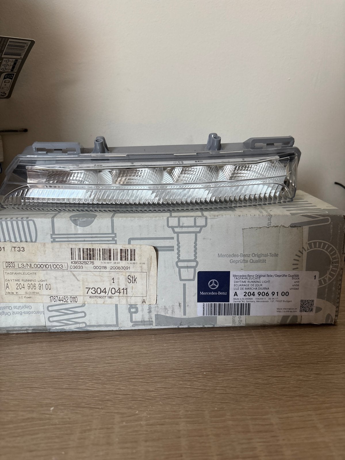 LED Dagrijverlichting Mercedes-Benz (Origineel), Ophalen of Verzenden, Nieuw