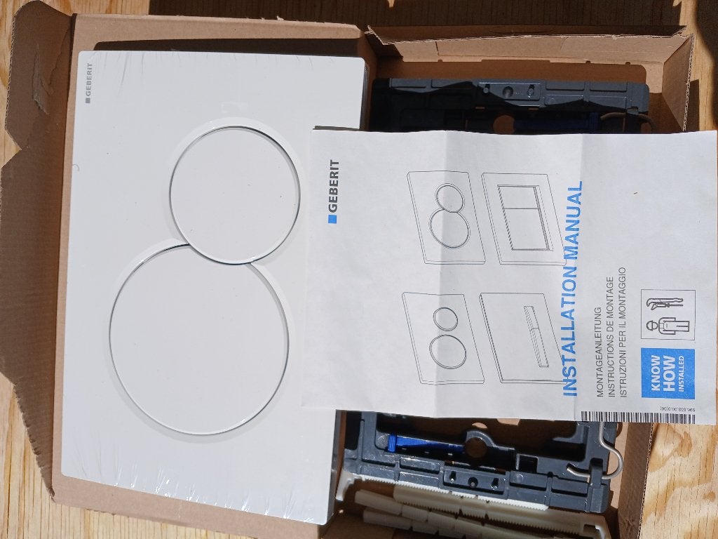 Geberit bediennigspaneel wc, Doe-het-zelf en Verbouw, Ophalen, Nieuw, Toilet