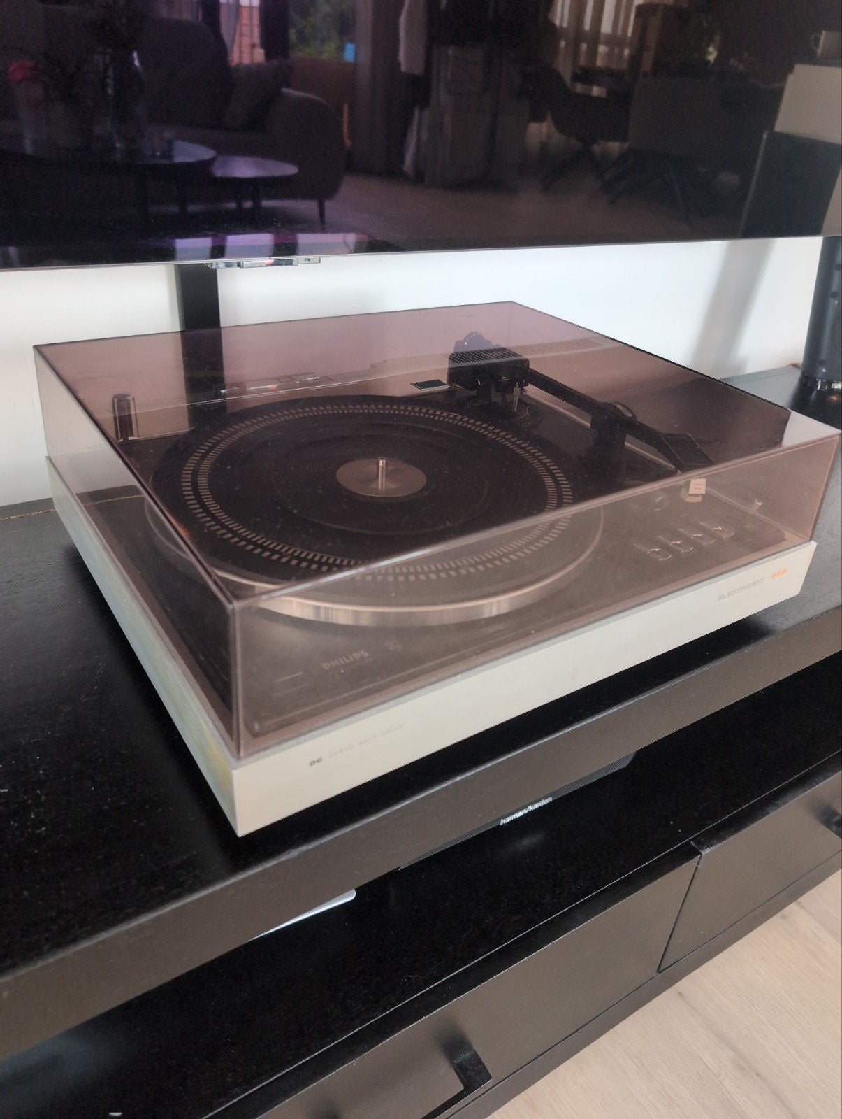 Philips 222 Platenspeler, Audio, Tv en Foto, Platenspelers, Ophalen, Gebruikt, Platenspeler, Philips