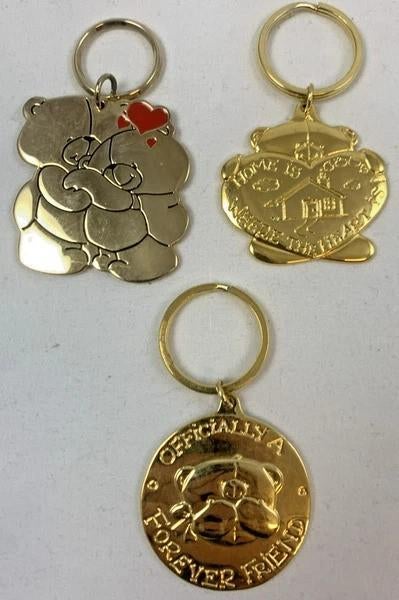 Hallmark Forever Friends Beer Sleutelhanger Set 3 Stuks Goud, Verzamelen, Poppetjes en Figuurtjes, Coolsingel 104, 3011 AG Rotterdam, Netherlands
