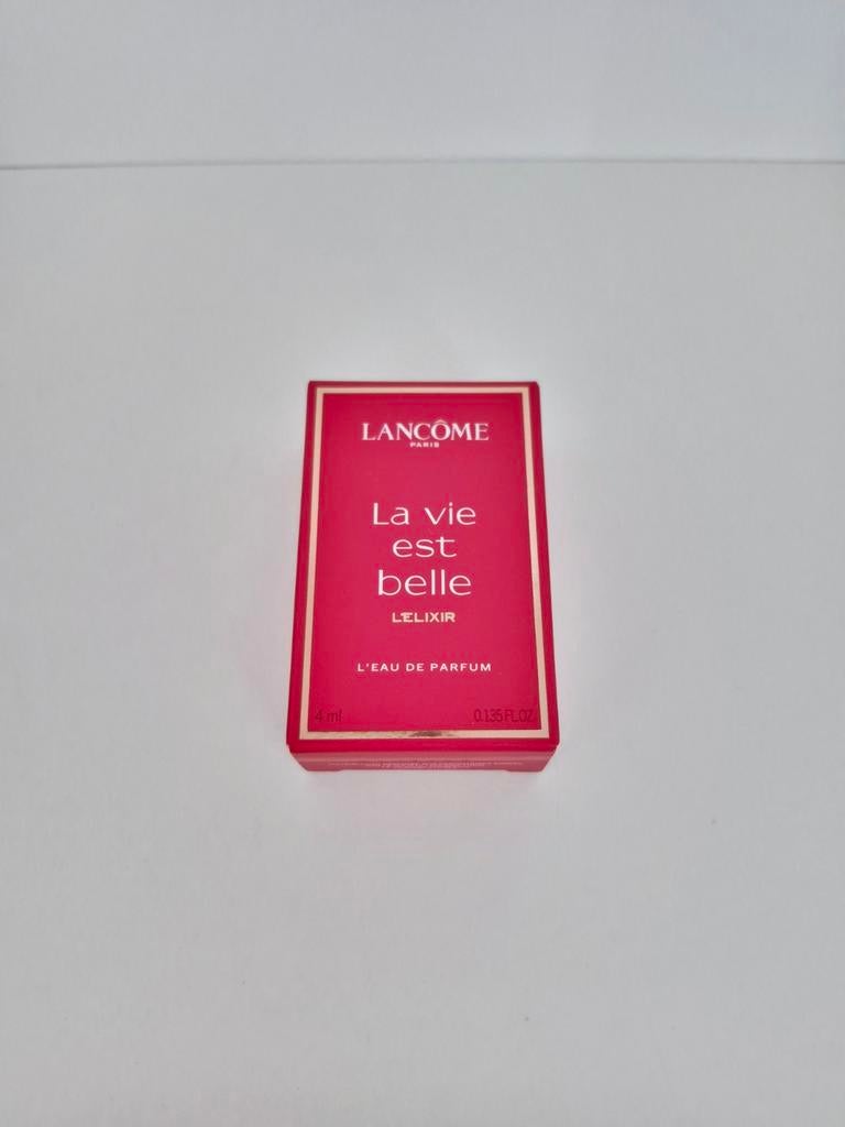 Nieuw Lancome La Vie Est Belle L'Elixir Parfum Miniatuur 4ml, Ophalen of Verzenden, Nieuw