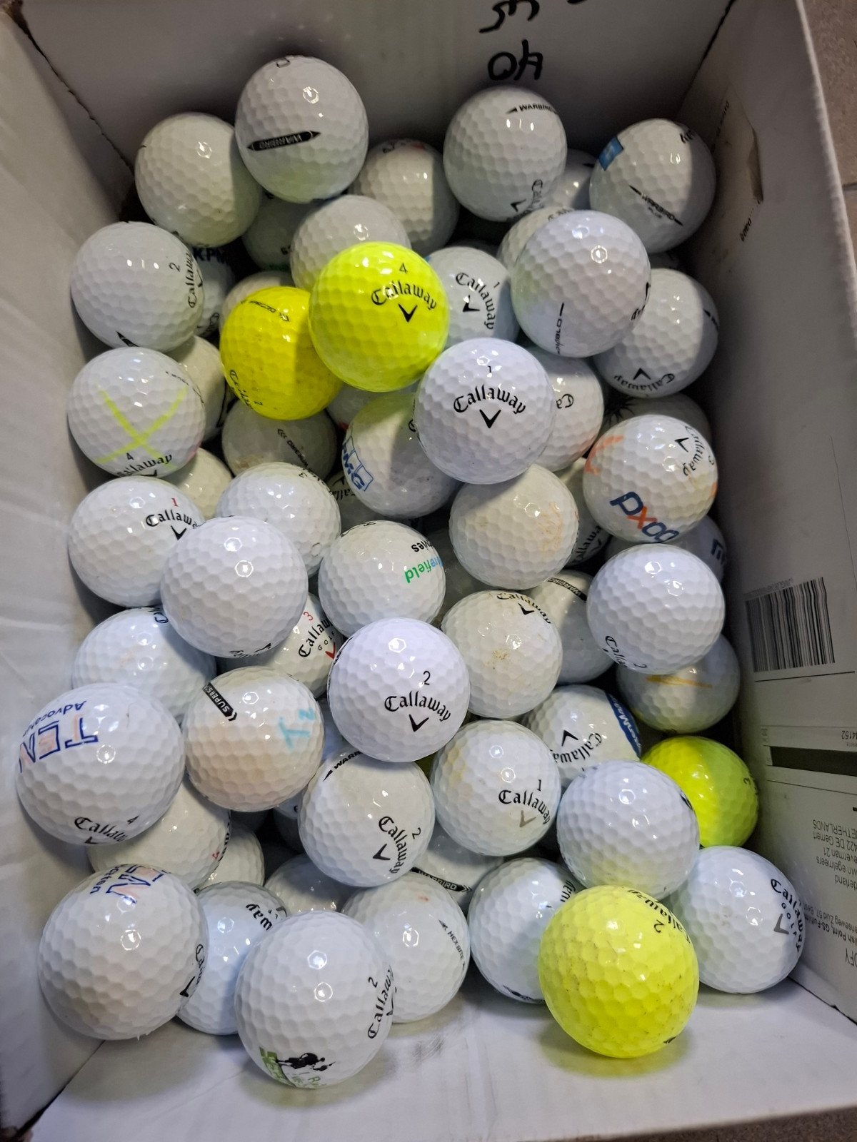 Callaway golfballen 100 stuks, Ophalen of Verzenden, Bal(len), Callaway