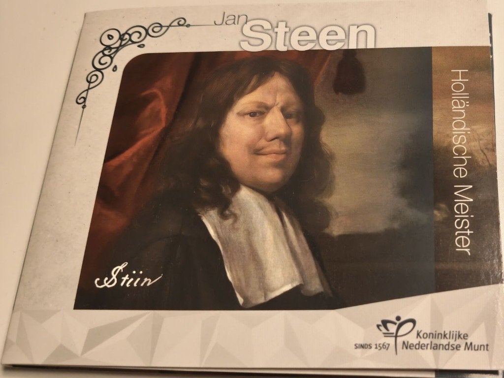 Nederland WMF Berlijn BU set 2022 - Jan Steen, Ophalen of Verzenden, Overige landen, Overige waardes, Setje