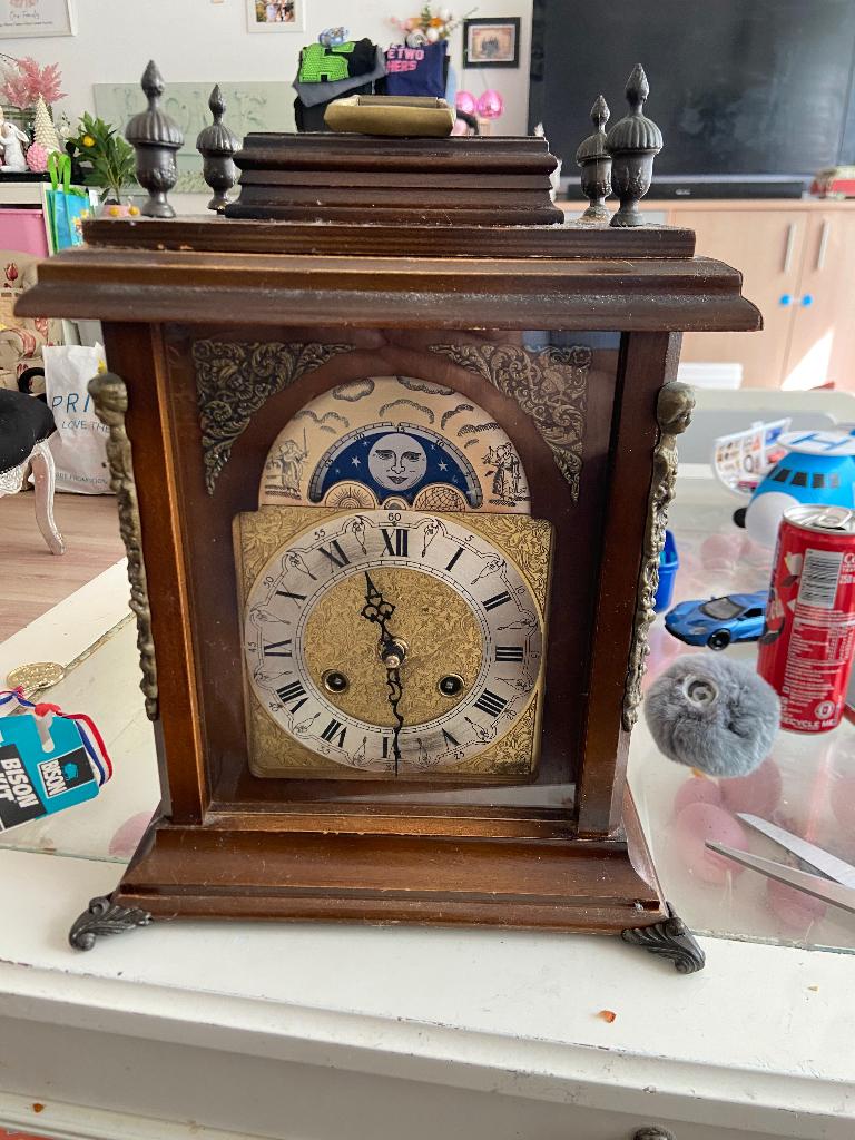antiek tafel klokje, Ophalen of Verzenden