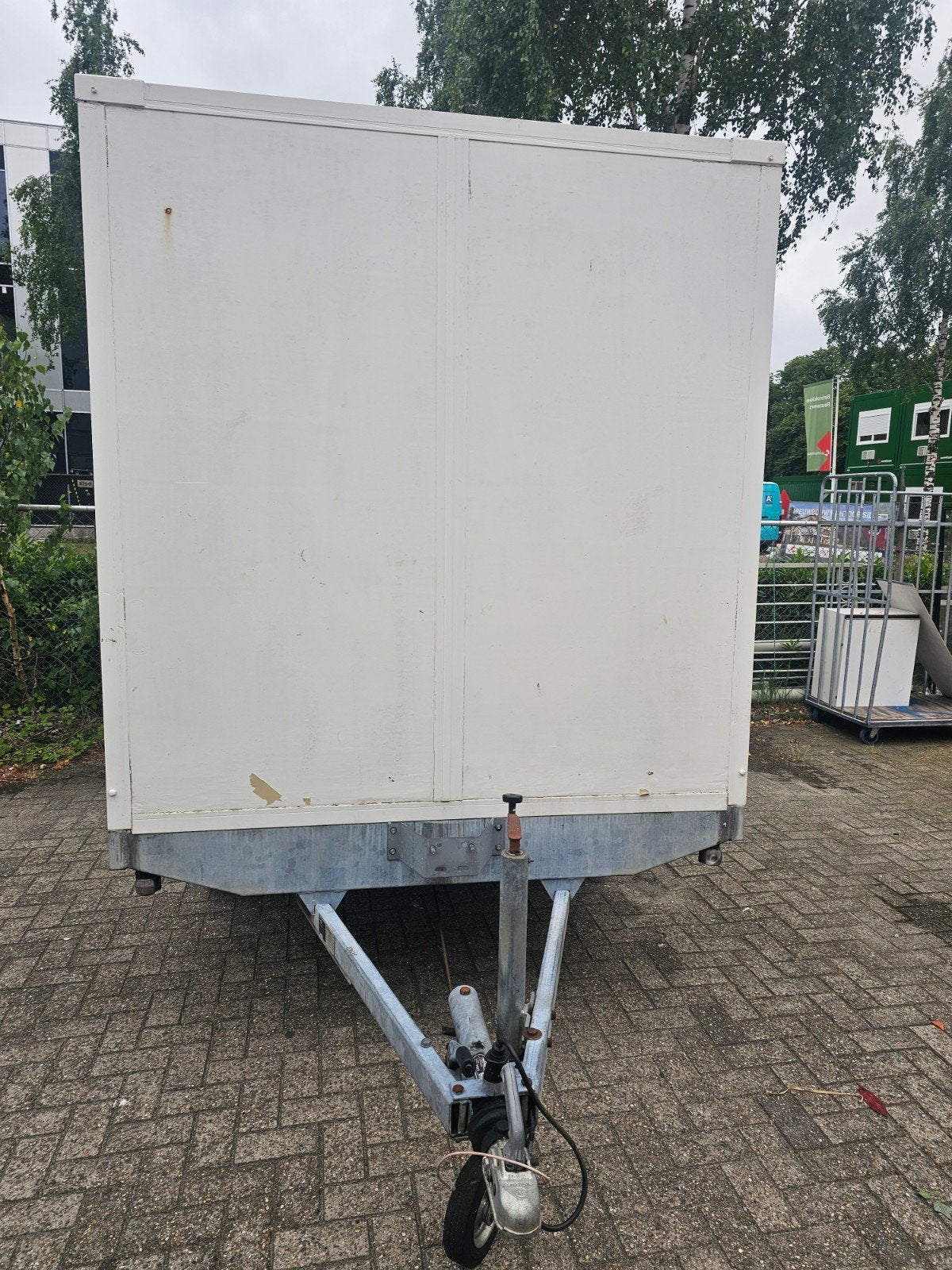Hapert Gesloten Aanhanger Dubbelasser - 336x182x190, Gebruikt, Ophalen of Verzenden, Onbekend, Onbekend