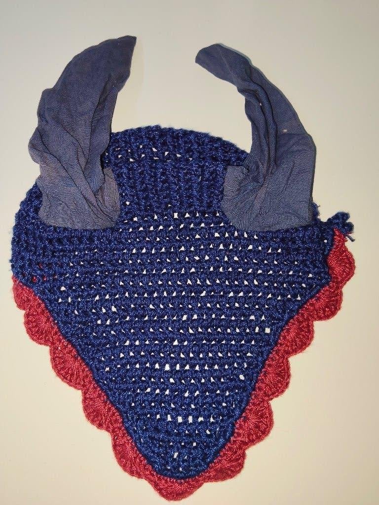 Oornetje navy-bordeaux pony, Dieren en Toebehoren, Ophalen of Verzenden, Nieuw, Dressuur