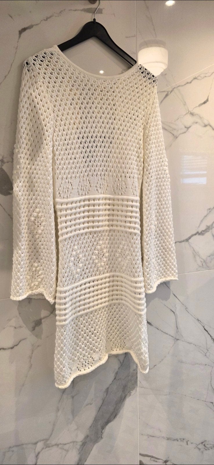 Moost wanted knitted jurkje maat m nieuw, Kleding | Dames, Maat 38/40 (M), Wit, Nieuw, Ophalen of Verzenden