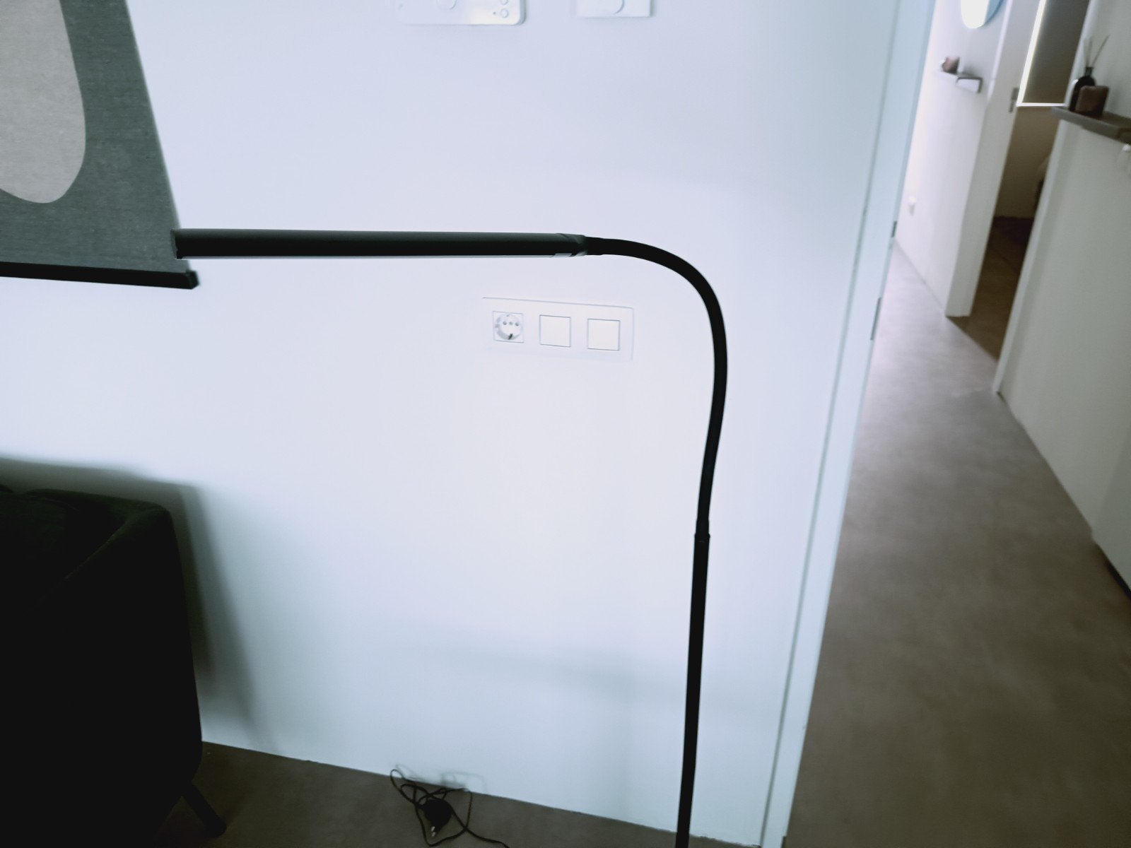 vloerlamp led, dimbaar en flexibel verstelbaar, Ophalen, Zo goed als nieuw, 150 tot 200 cm