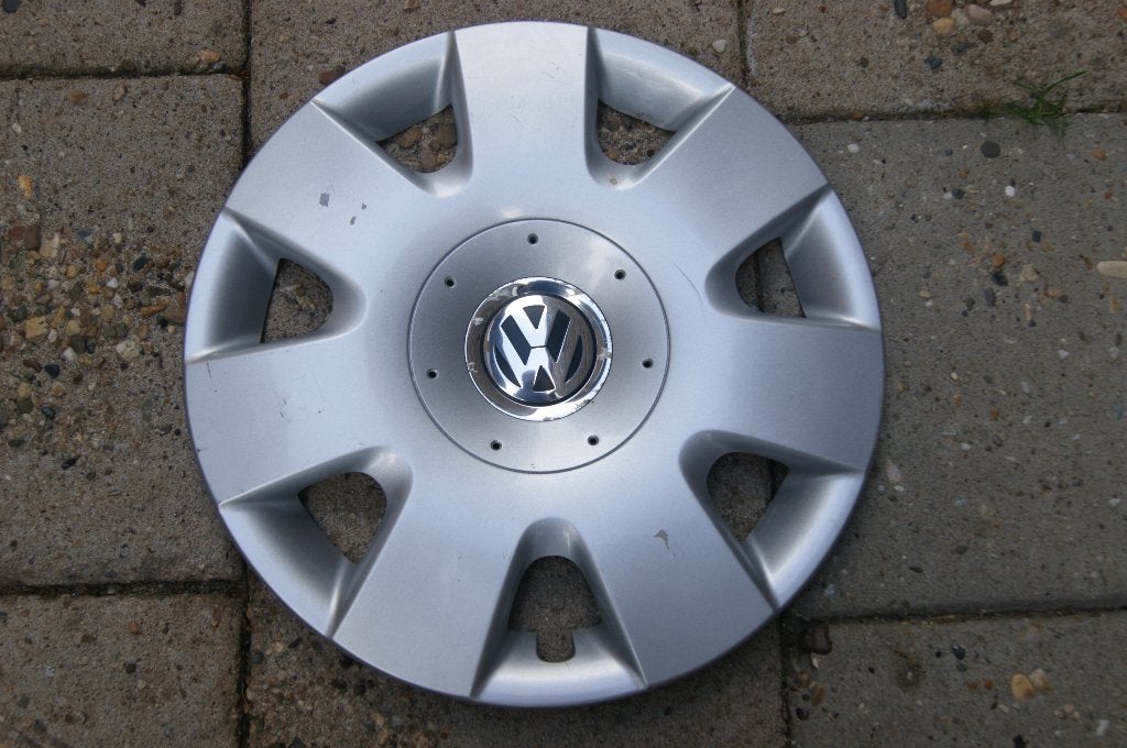 1 losse originele wieldop Volkswagen Polo 14 inch (Model 5), Auto diversen, Wieldoppen, Ophalen of Verzenden, Gebruikt