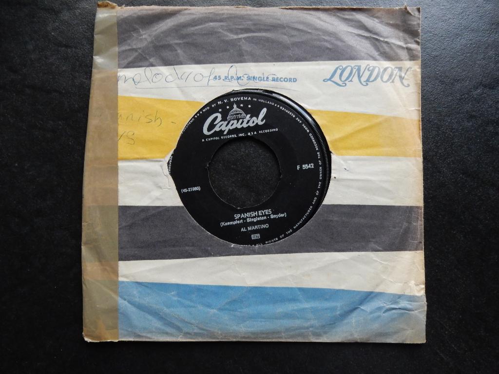 Al martino - Spanish eyes, Ophalen of Verzenden, Gebruikt, Pop