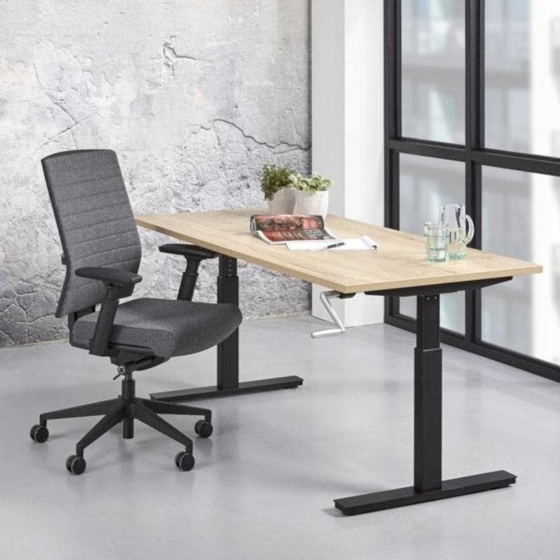 Vicenza Slinger Zit Sta Bureau verstelbaar met slinger, Zit-sta bureau, Hout, Nieuw, Ophalen of Verzenden