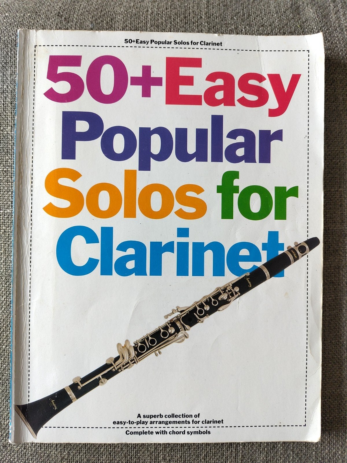 50+ Easy Popular Solos for Clarinet - Bladmuziek, Overige soorten, Ophalen of Verzenden, Zo goed als nieuw, Klarinet