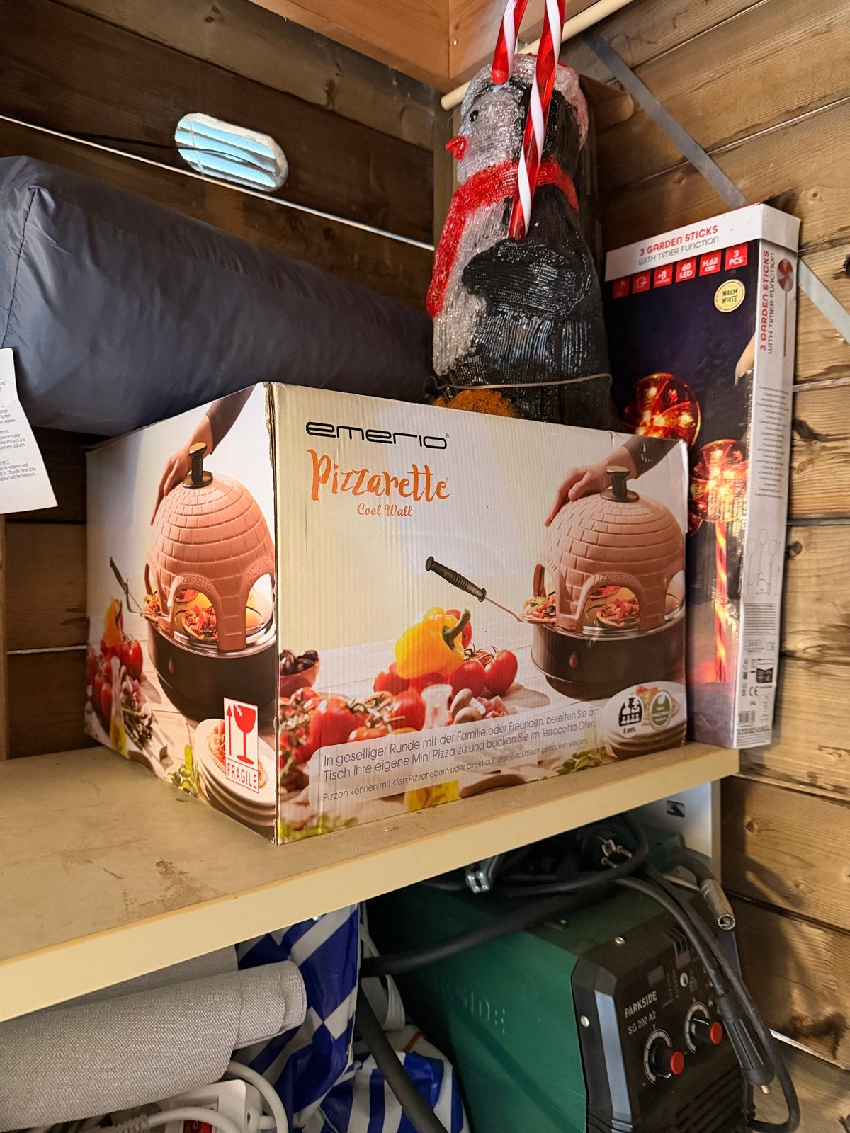 Emerio Pizzarette Cool Wall - Pizza Oven voor Thuis, Ophalen of Verzenden, Nieuw