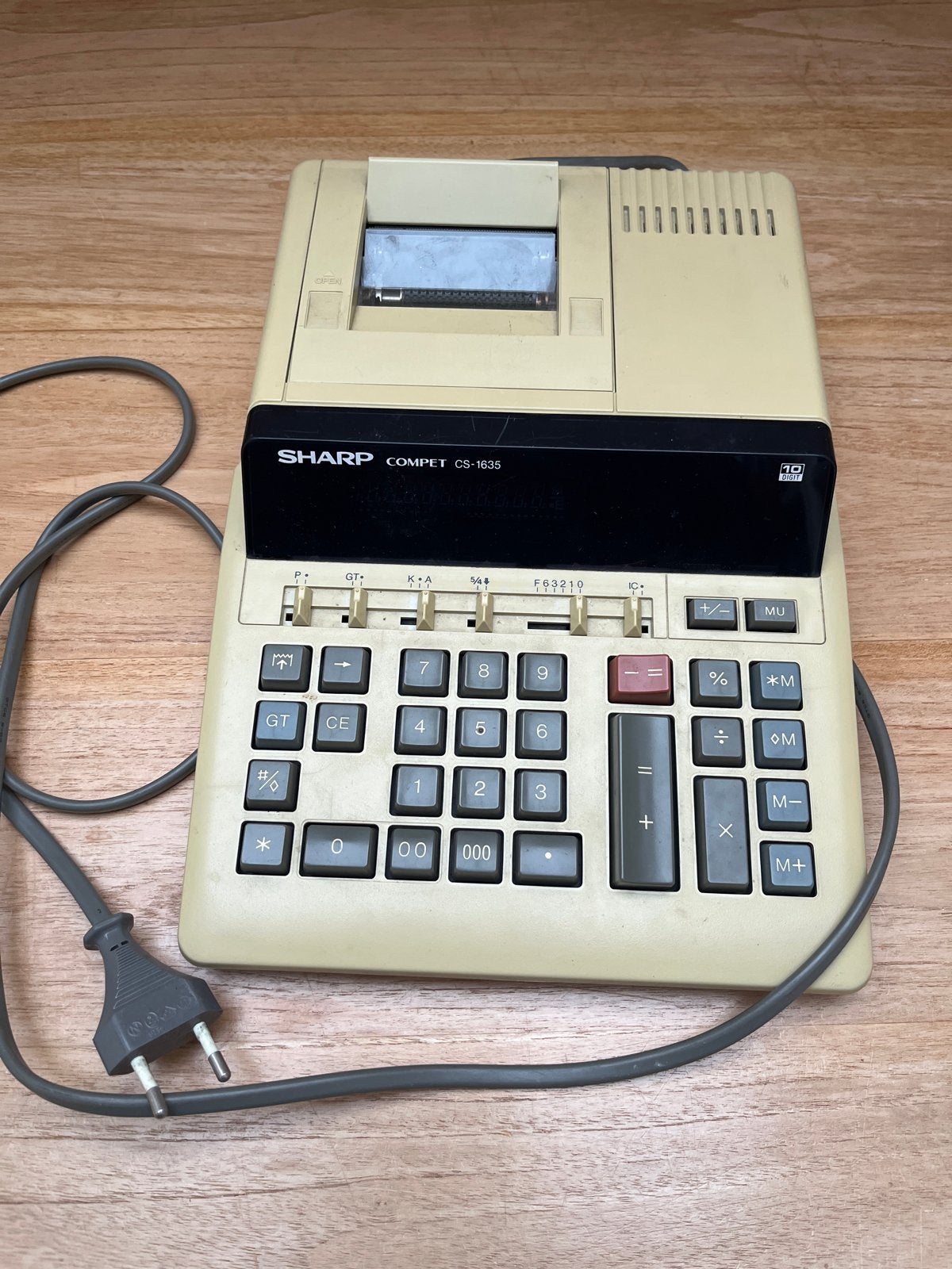 Ouderwetse kassa rekenmachine, Diversen, Ophalen of Verzenden