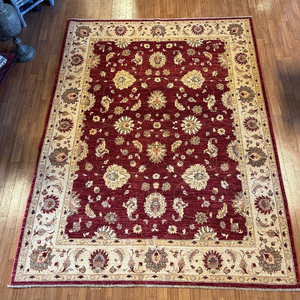 ziegler tapijt - 280 x 213 cm – vloerkleed - Gratis bezorgd, TTM Wonen, Meubels – (Perzische) Tapijten en Woonaccessoires, Geel