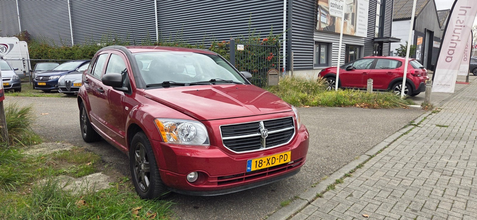 Dodge Caliber 2.0 automaat een goed rijdende STOERE AUTO!, Auto's, 1295 kg, 1200 kg, 149 pk, Onderhoudsboekje