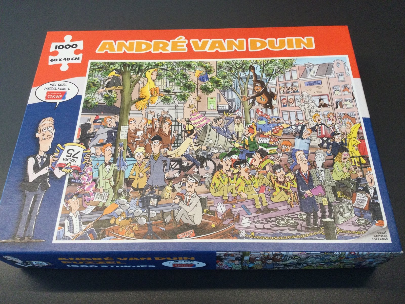 André van Duin puzzel 1000 stukjes, Ophalen of Verzenden, 500 t/m 1500 stukjes, Zo goed als nieuw