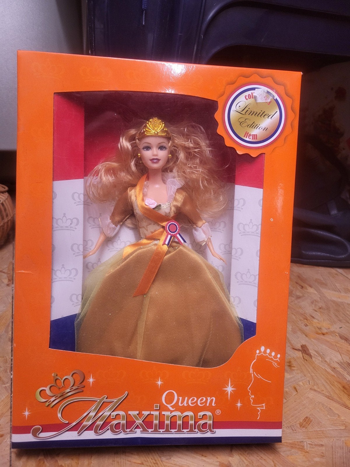 Limited Edition Queen Máxima pop - Nieuw in doos, Verzamelen, Poppen, Ophalen, Nieuw, Pop