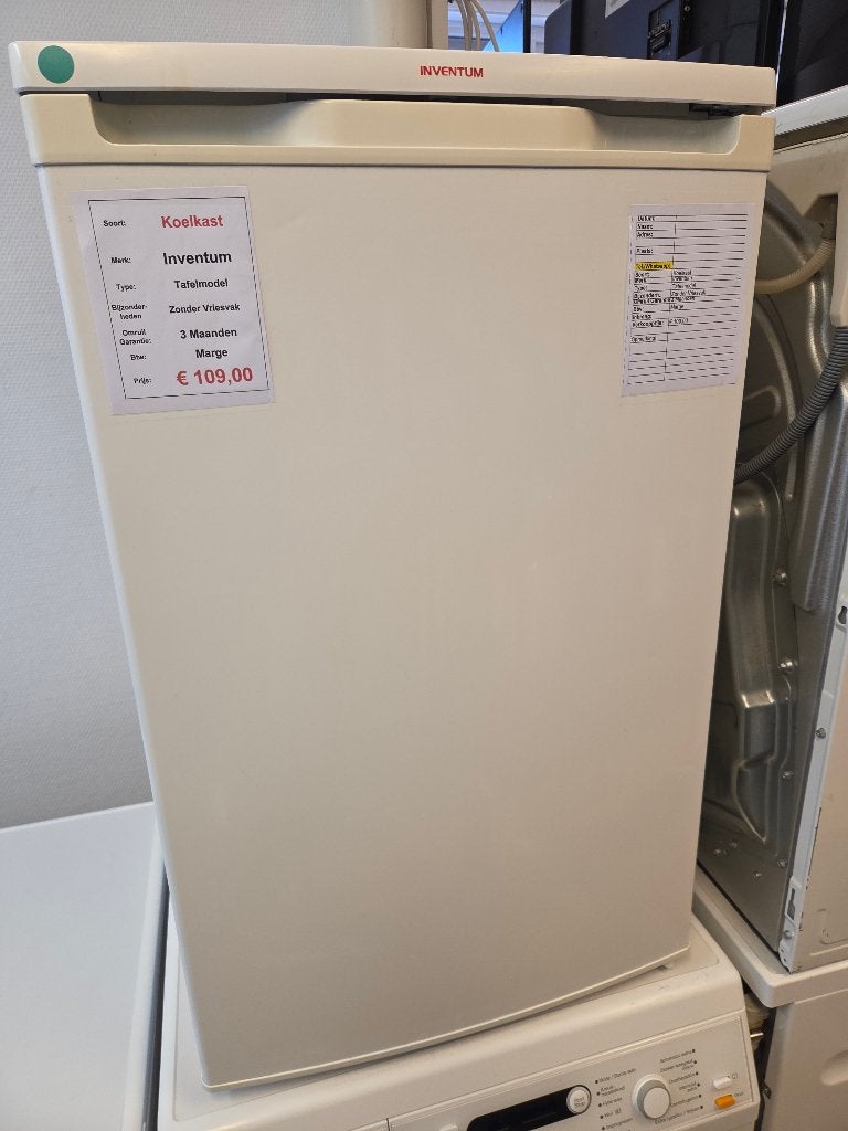 koelkast - Inventum - tafelmodel, Witgoed en Apparatuur, Koelkasten en IJskasten, Ophalen, Minder dan 85 cm, Webshop@inventum.eu