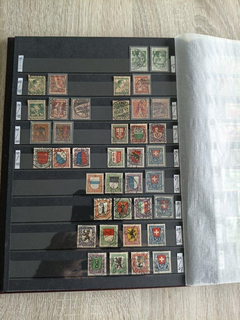 Prachtig Kavel  Zwitserl. ''ProJuventute'' 1913-1965,  gest., Postzegels en Munten, Postzegels | Volle albums en Verzamelingen