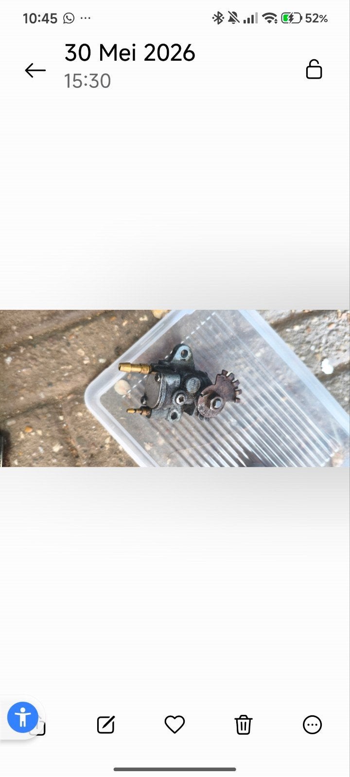 olie pomp elyseo, Fietsen en Brommers, Ophalen of Verzenden