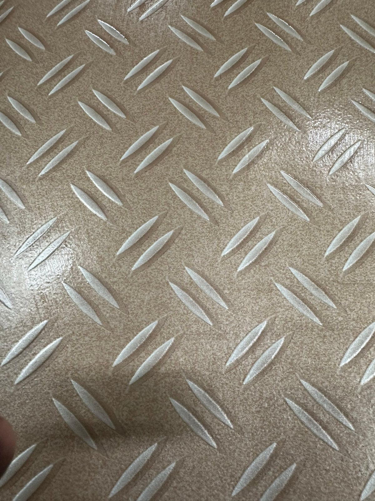 Vinyl Novilon Traanplaat Brons - 400 cm breed, Huis en Inrichting, Ophalen of Verzenden, Nieuw, Bruin, 200 cm of meer
