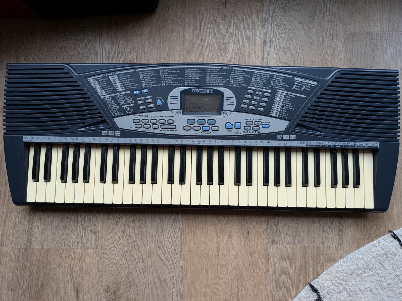 Keyboard Bontempi PM 746, Muziek en Instrumenten, Ophalen, Gebruikt, 61 toetsen, Overige merken