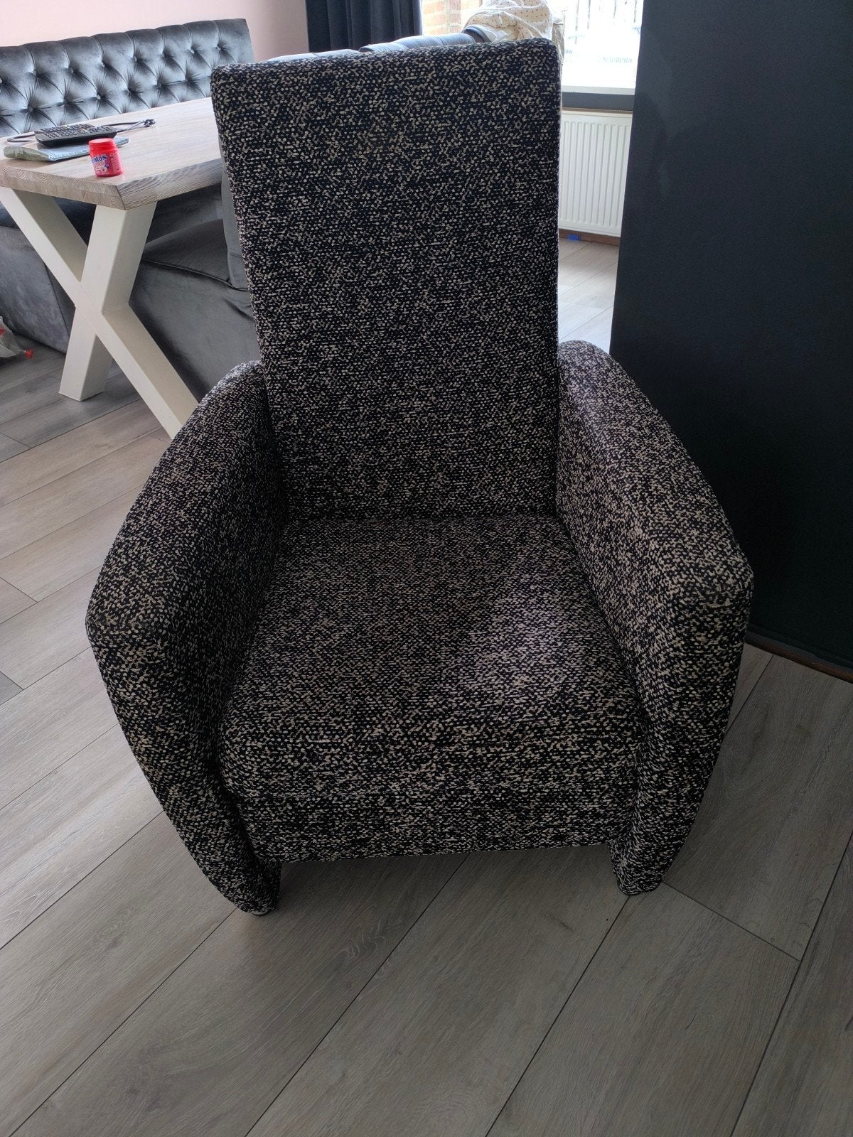 2x Comfortabele fauteuil met hoge rugleuning, Huis en Inrichting, Ophalen, Modern, Comfortabel, Gebruikt, 75 tot 100 cm