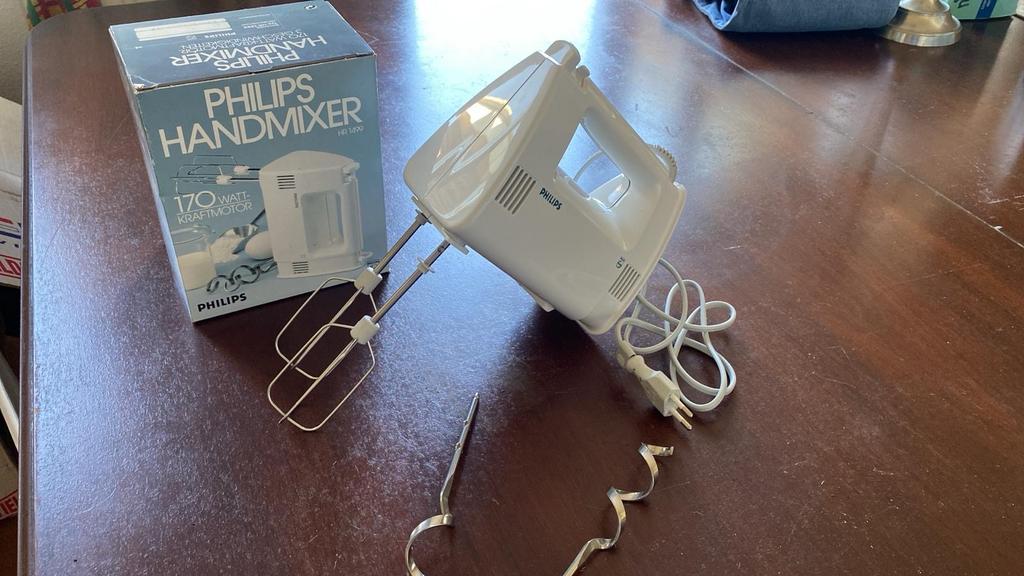 Philips Handmixer HR 1499 - 170 Watt Kraftmotor, Witgoed en Apparatuur, Keukenmixers, Ophalen of Verzenden, Gebruikt