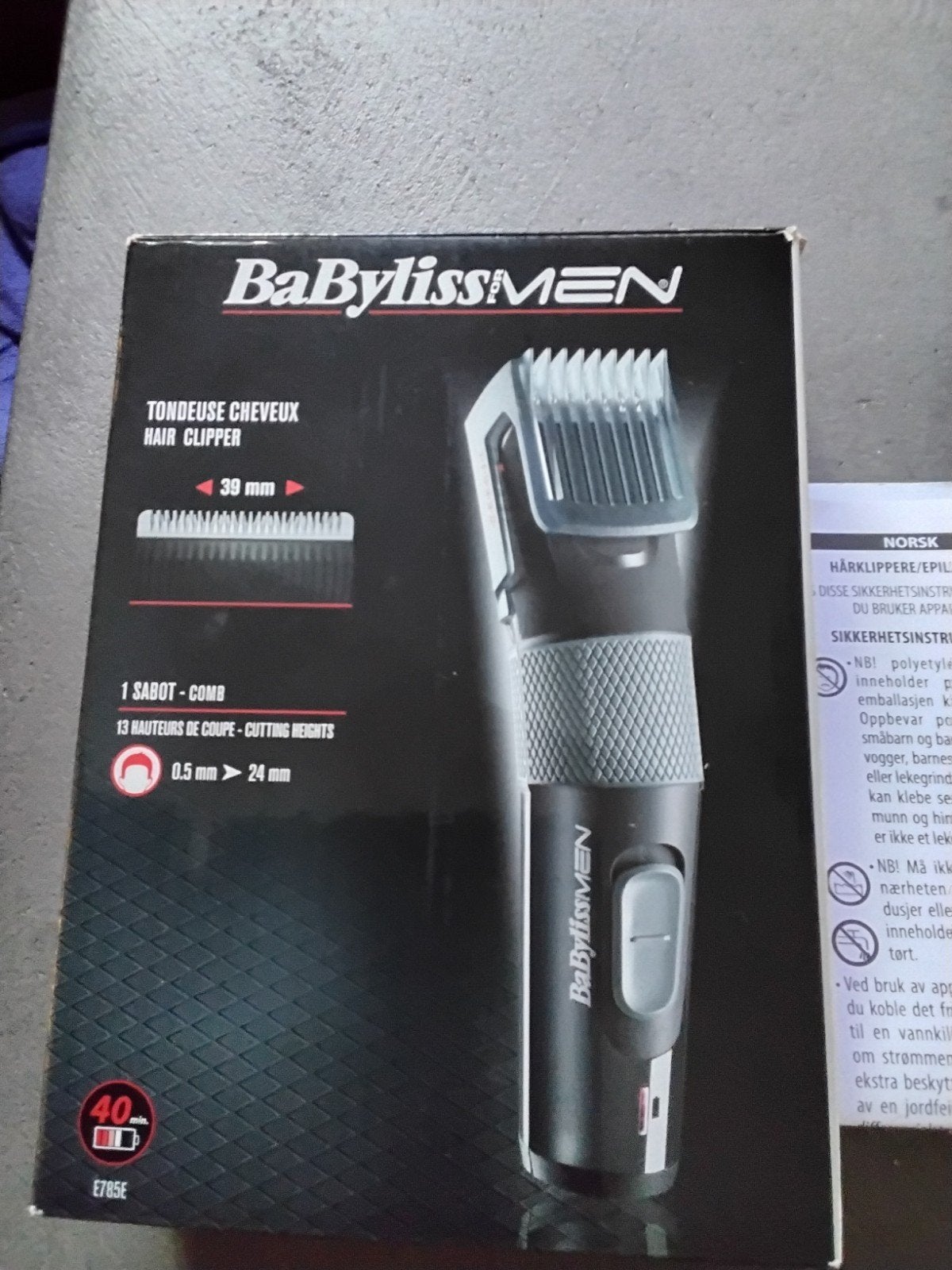 Babyliss tondeuse Nieuw, Ophalen of Verzenden, Nieuw, Haarverzorging