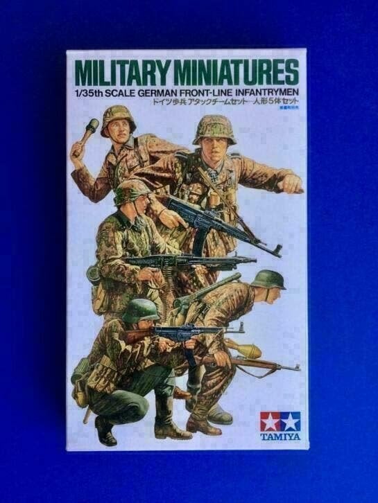 Tamiya 35196 German Front-Line Infantry Men 1/35, Verzenden, Nieuw, 1:35 tot 1:50