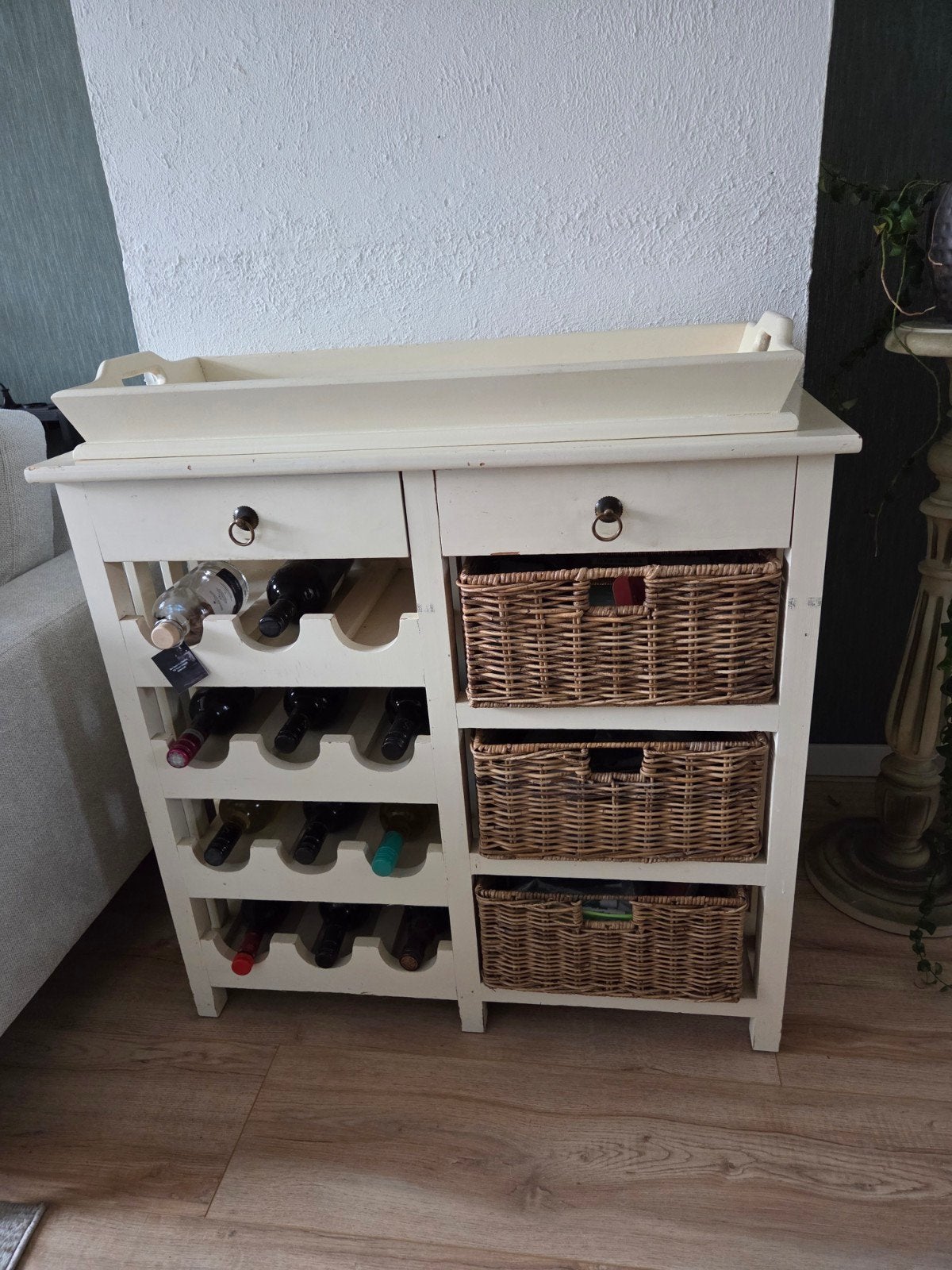 Sidetable, Huis en Inrichting, Tafels | Sidetables, Ophalen, 100 tot 150 cm, Zo goed als nieuw, 25 tot 50 cm