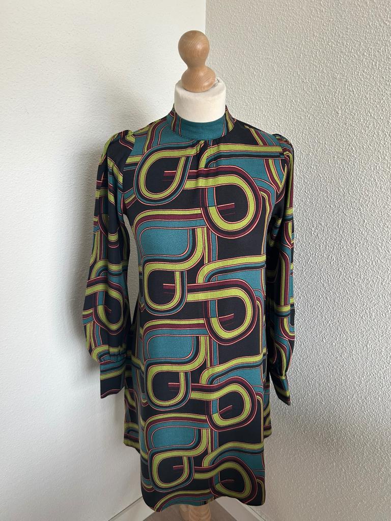 King Louie maat 34 NIEUW Sandy dress Zappa 1987