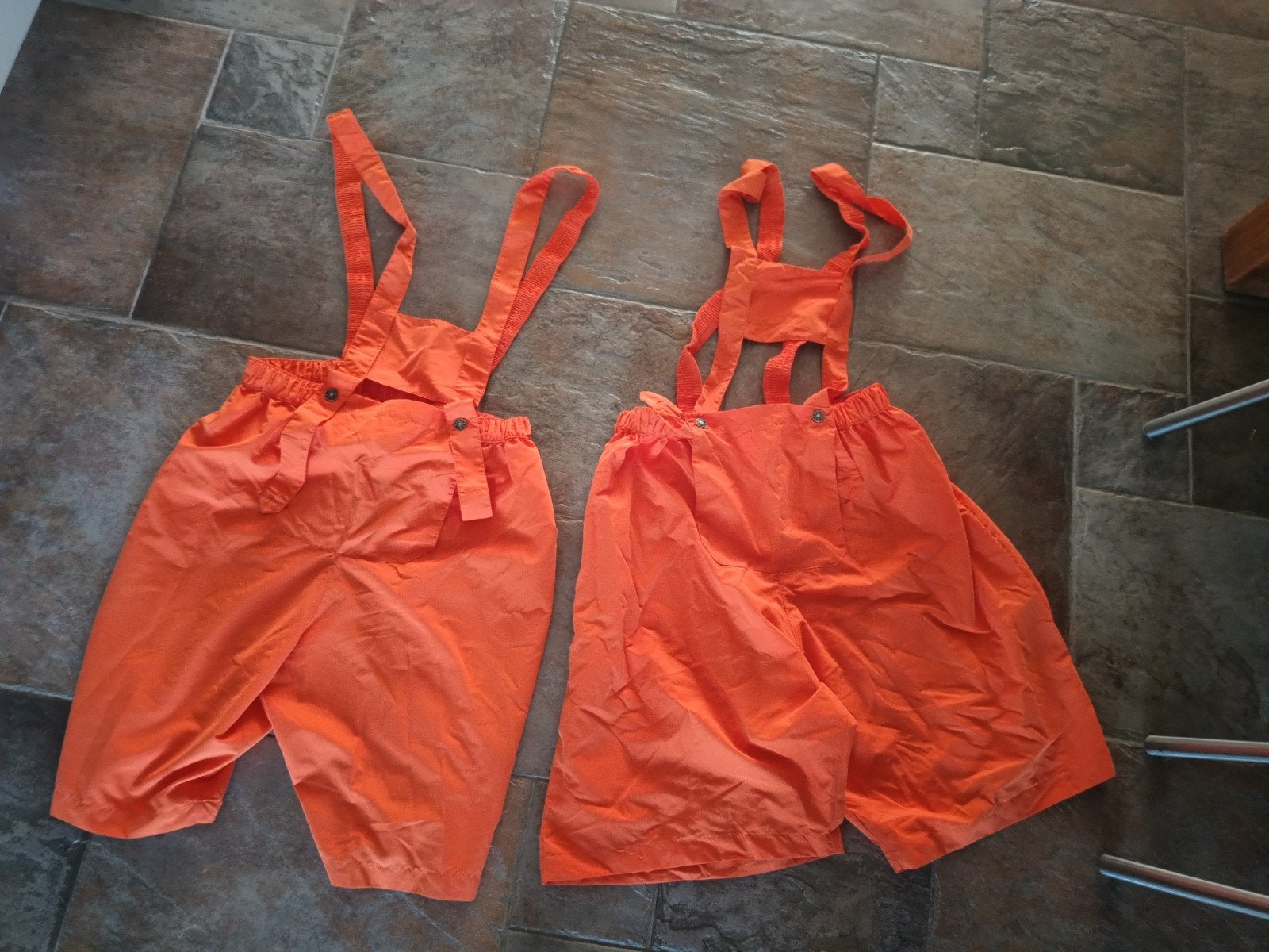 Grolsch Oranje Tuinbroek - Koningsdag/Feest, Maat 38/40 (M), Kleding, Grolsch, Gedragen