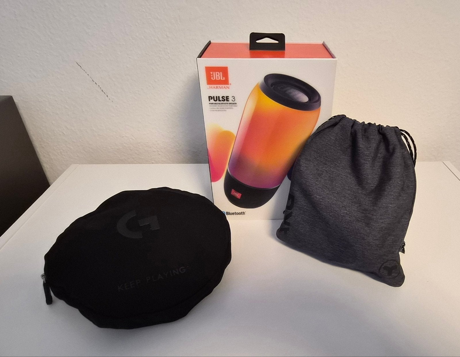 JBL Pulse 3, AKG Y600NC wireless en Logitech G432 Gaming Hea, Audio, Tv en Foto, Ophalen