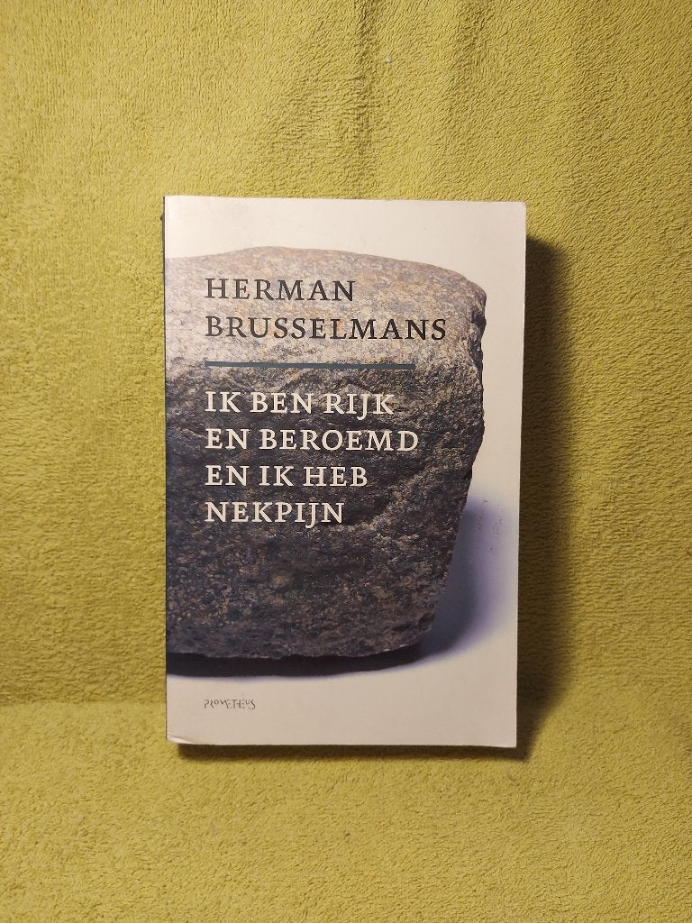 Herman Brusselmans - Ik ben rijk en beroemd en ik heb, Ophalen of Verzenden, Zo goed als nieuw