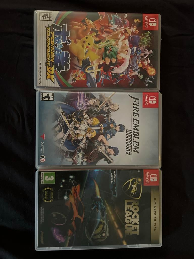 Bundel Nintendo Switch Games: Pokkén Tournament DX, Fire Emb, Spelcomputers en Games, Games | Nintendo Switch, Overige genres