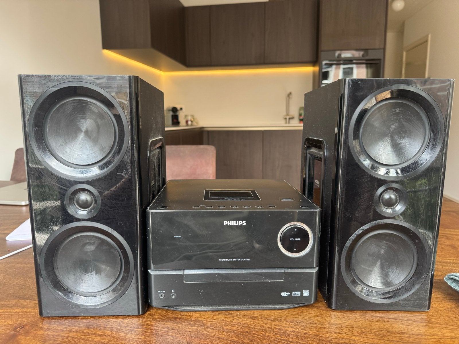 TEAB: Philips Stereosysteem met Bluetooth adapter, Audio, Tv en Foto, Ophalen, Philips, Gebruikt, Microset