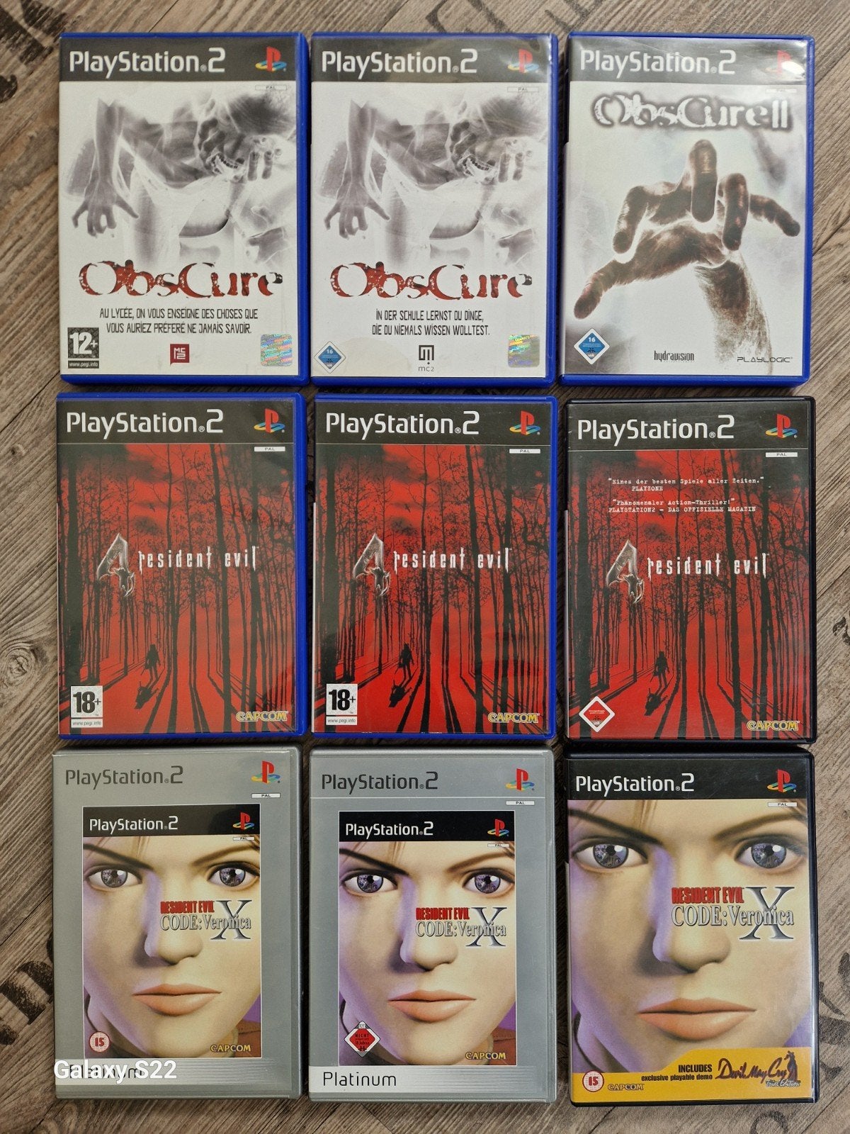 Obscure / Obscure 2 / Resident Evil 4 / Code Veronica X. Ps2, Spelcomputers en Games, Avontuur en Actie, 1 speler, Ophalen of Verzenden