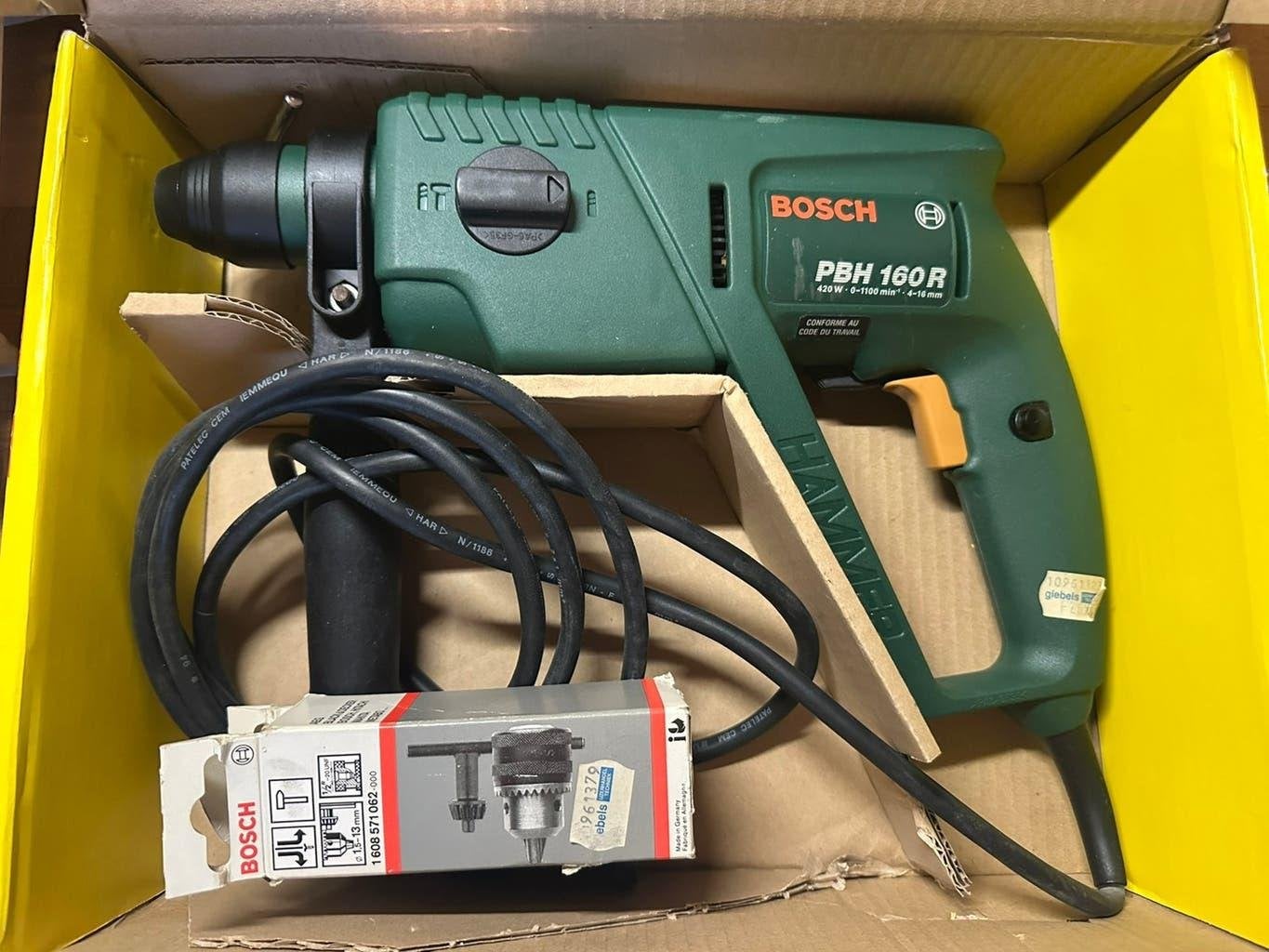 Bosch Boorhammer zgan, Doe-het-zelf en Verbouw, Verzenden, Zo goed als nieuw, Boormachine