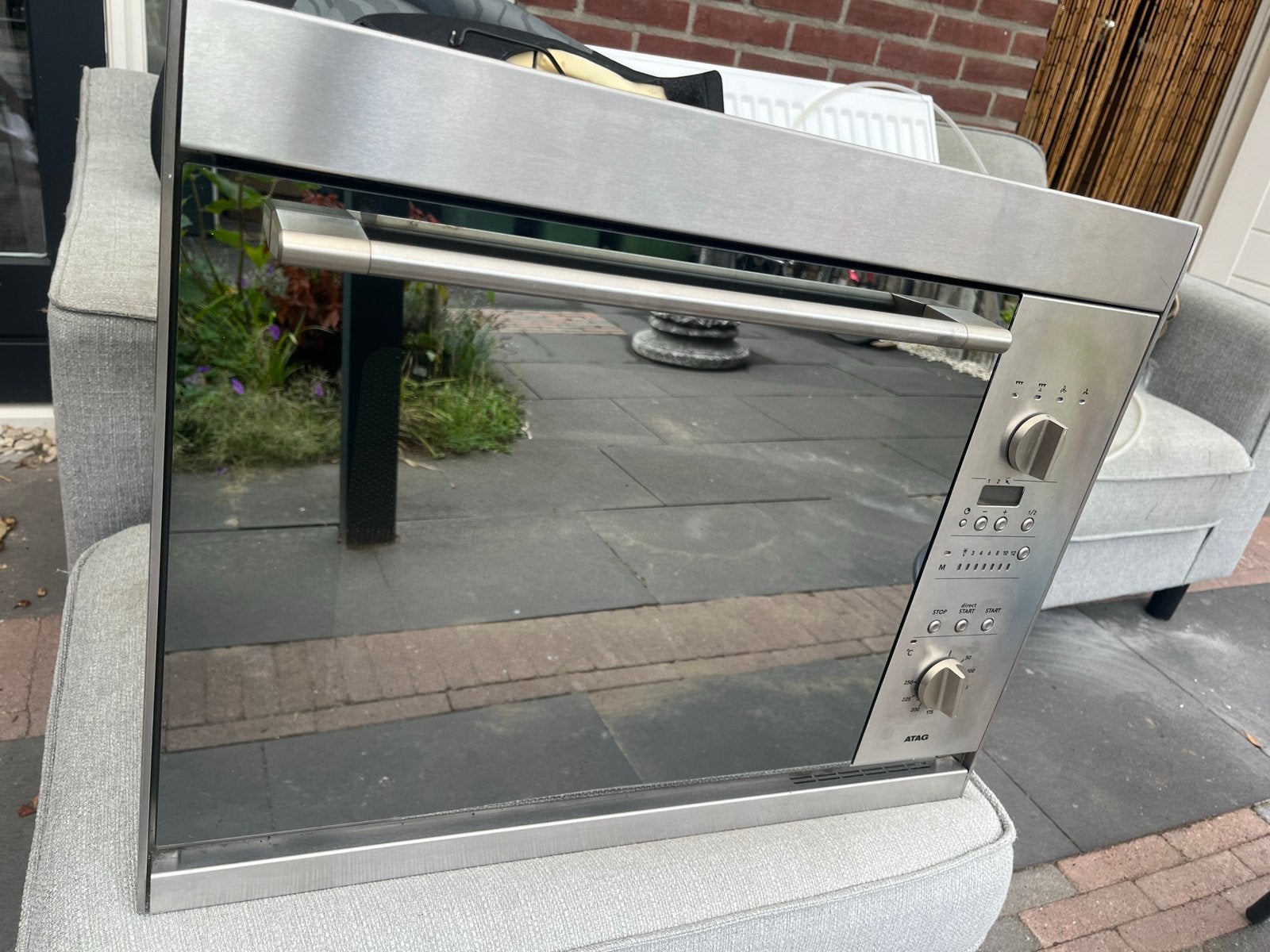 ATAG inbouw oven - perfect werkend, Ophalen, Gebruikt, Oven, Inbouw