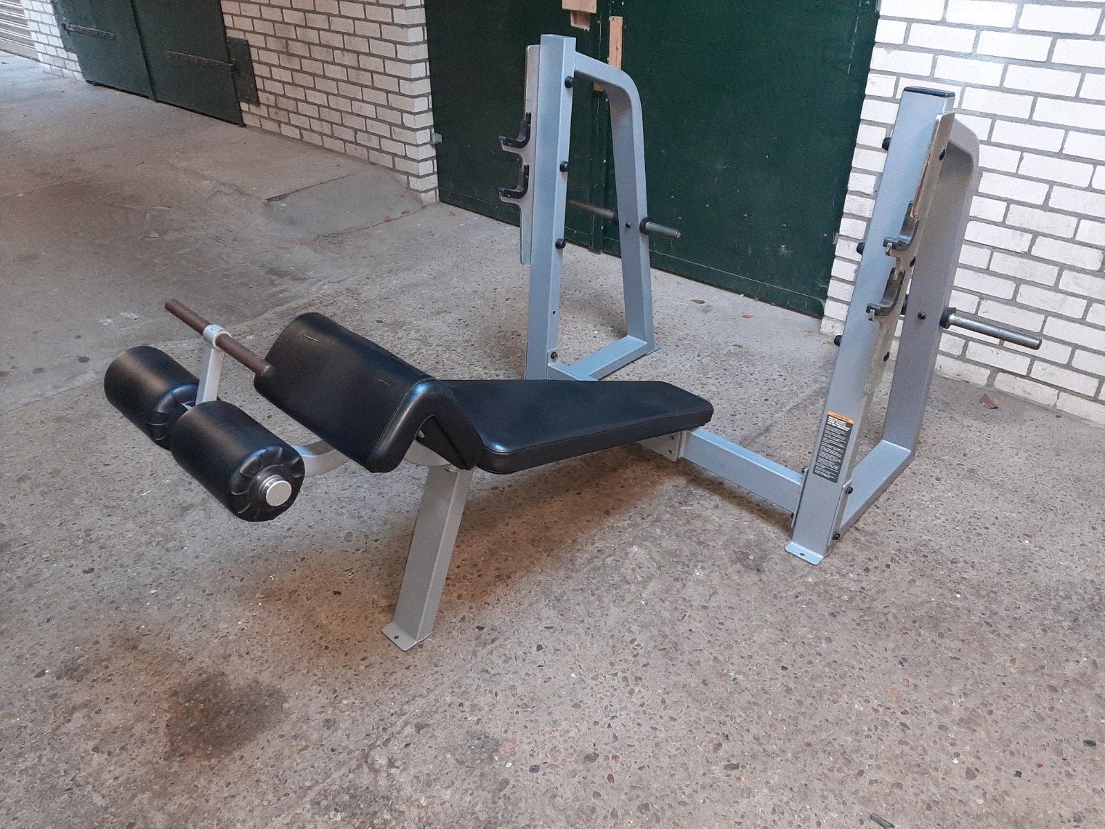 precor decline bench press, Sport en Fitness, Fitnessmaterialen, Ophalen, Zo goed als nieuw, Overige typen