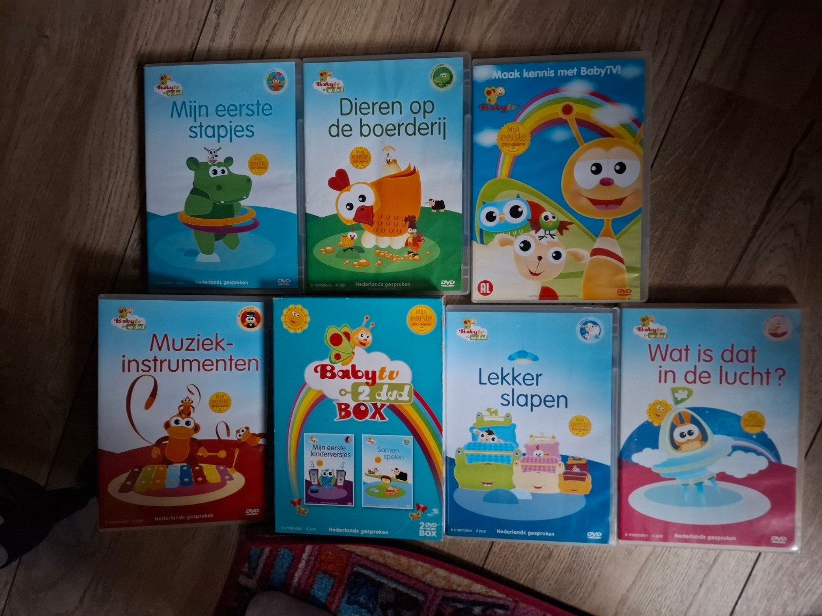 BabyTV DVD Collectie - 9 educatieve en leuke DVD's, Ophalen, Verzamelbox, Alle leeftijden, Nederlands