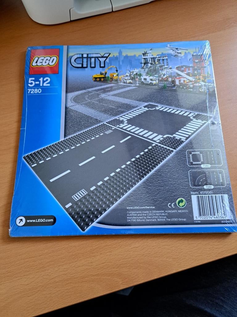 LEGO City Wegplaat 7280 - Nieuw in verpakking RETIRED, Ophalen of Verzenden, Nieuw