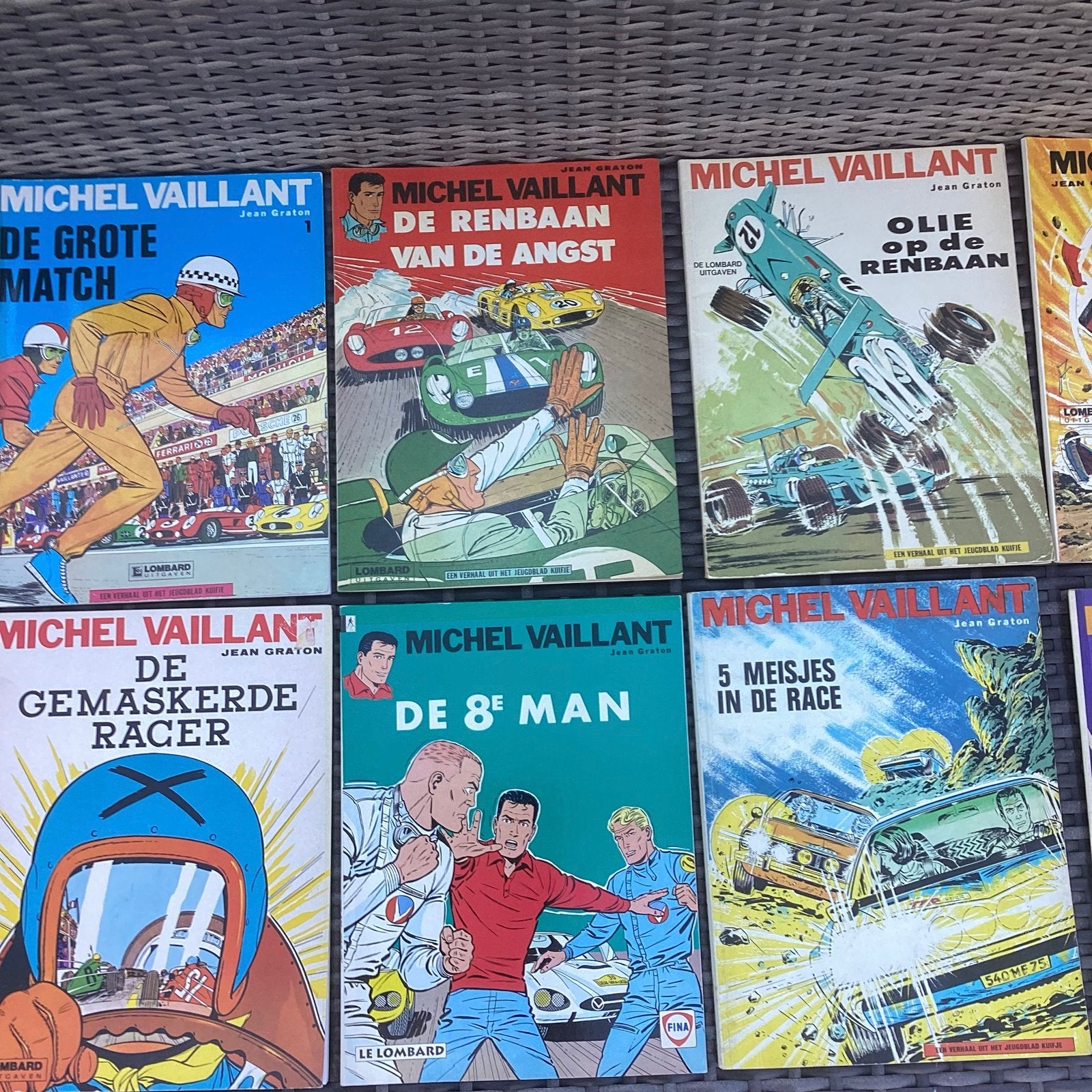 Stripverhalen Michel Vaillant - Lot 15 stuks, Boeken, Stripboeken, Meerdere stripboeken, Ophalen of Verzenden, Gelezen
