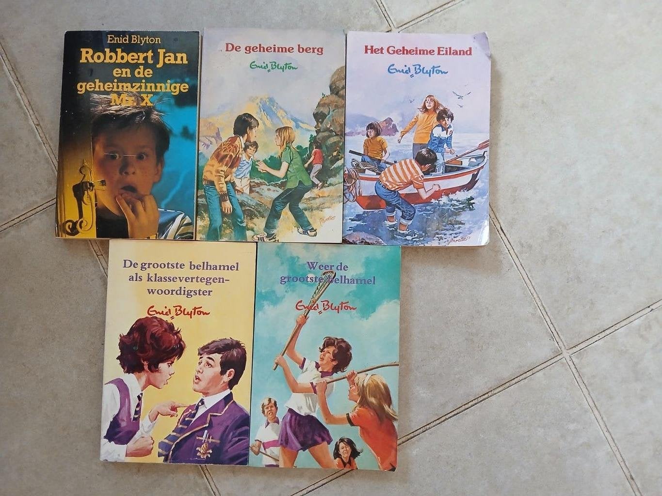4 boekjes van Enid Blyton, ook los te koop, Ophalen of Verzenden, Zo goed als nieuw, Enid Blyton