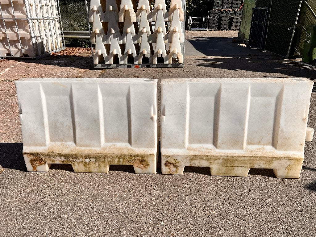 Kunststof barriërs, 222 stuks, Ophalen, Gebruikt